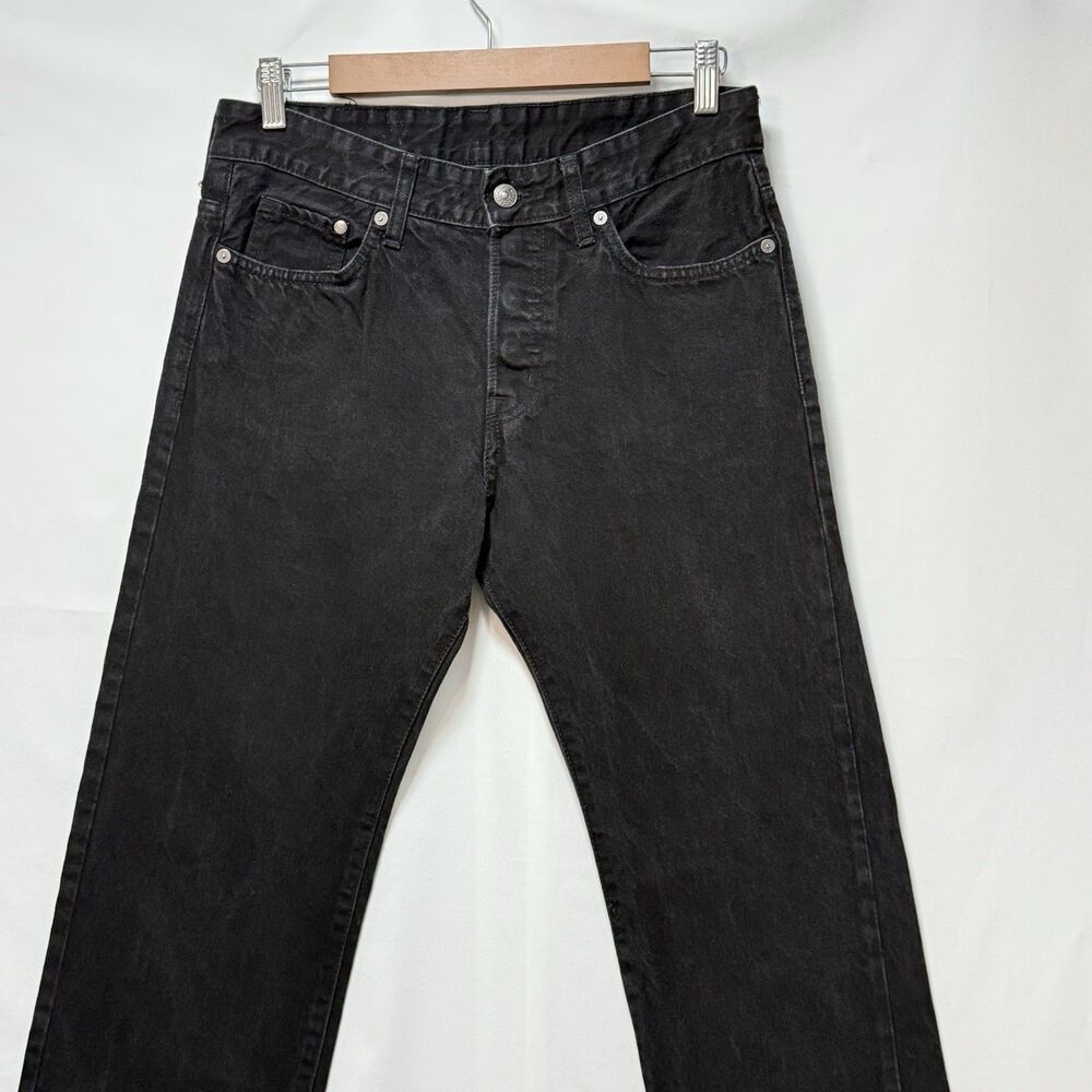 H&M Slim Stretch Denim Jeans Men's Size W29 x L32 Dark Rinse - Picture 2 of 16